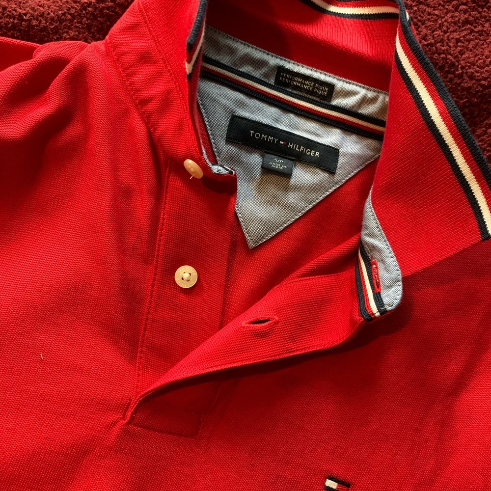 Men’s Tommy Hilfiger Polo - Classic Fit - Red
